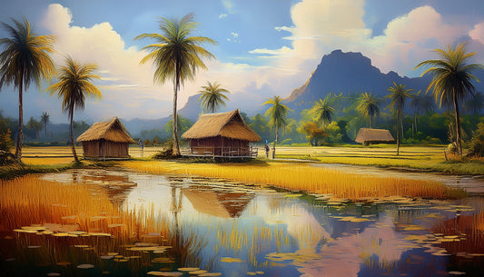 Khmer Landscape | Cambodia Countryside View